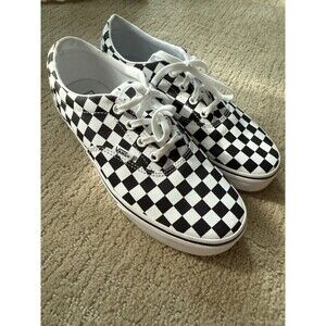 Vans Off The Wall Black White Checkerboard Sneaker Shoes 721356 Women’s 9.5